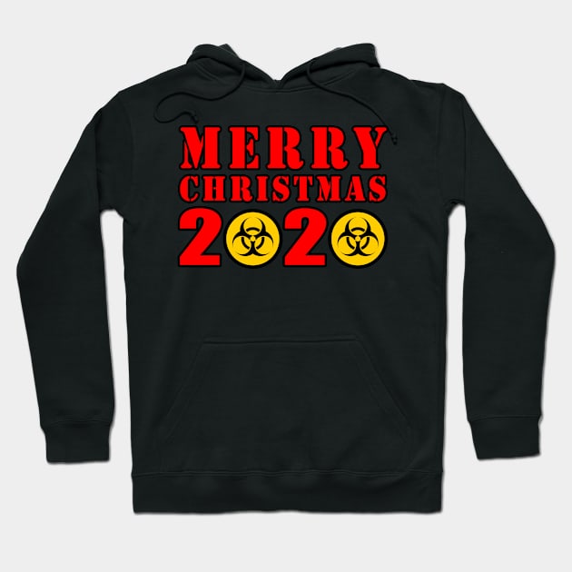 Merry Christmas 2020 Hoodie by Mamon